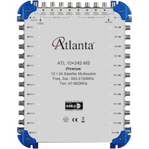 Atlanta 10/24 10x24 Santral Merkezi Sistem Multiswitch Sonlu / Karasal Aktif + Adaptör