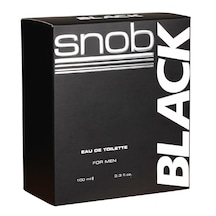 Snob Black Erkek Parfüm EDT 100 ML