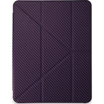 Newface - 97 - İpad Pro 11 2024 Kılıf Color Karbon Tablet Kılıfı - - Edntrend - Derin Mor