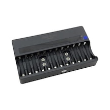 Beston Bst-c9028wl Pil Şarj Aleti Dijital Ekranlı 9v-aa-aaa Ni-mh Ni-cd Li-ion