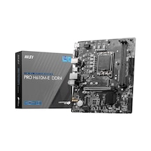 Pro H610m-e Ddr4 Intel H610 Soket 1700 Ddr4 3200mhz Matx Gaming Oyuncu Anakart