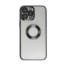 Apple iPhone  Uyumlu,  13 Pro Kılıf Slot Silikon - Siyah