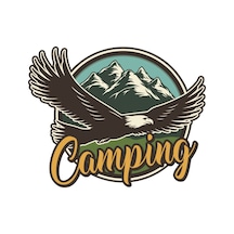 Off Road Camping Offroad Adventure Sticker Eagle Sticker 10 X 8 Cm