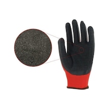 Dalgalı Lateks Eldiven E-45-ks Xl/10 3 Çift Sarı