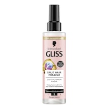 Gliss Split Hair Miracle Kırık Uçları Mühürleyen Sıvı Saç Bakım Kremi - İyonik Kompleks Ve Üzüm Çekirdeği Yağı İle 200 Ml