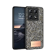 Onegif Xiaomi Mi 14t Pro Bright Simli Kapak - Gümüş 0.2M-Çok Renkli
