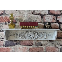 Neiwel Vintage Duen Eskitme Beyaz Raf