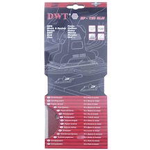 DWT SP-80SLM Dikdörtgen Delikli Zımpara Kağıdı 115 x 280 MM 80 Kum