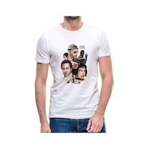 Leon & Mathilda The Professional Sevginin Baskılı Beyaz Erkek Ts (534484703)