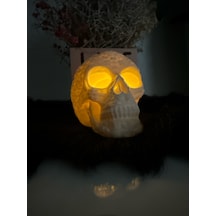 Kuru Kafa Formda Mini Mum Led 13cm