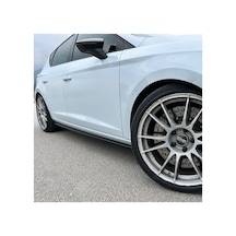 Seat Leon Fr 2012-2019 Yan Marşpiyel Seti Piano Black Sportif Yan Etek