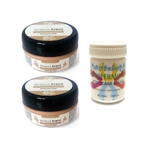Three Brand 50ml Arnavut Aklık Kremi 2 Adet +foot Care Cream Cooling Peppermint 50 Ml Ayak Bakım Kremi Nane Ferahlığıvekokusu 1 Adet