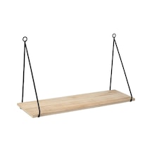 Vitale Metal Askılı Ahşap Raf 50 Cm