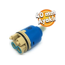 Batarya Kartuşu 40 Mm Ayaklı Aç Kapa Musluk Çeşme Kartuşu