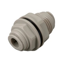 Gıda Rekoru Perde Geçişli Nipel 6.35mm - 1/4