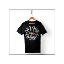 Chuck Norrıs Approved Dövüşcü Baskılı Tişört Unisex T-shirt 001