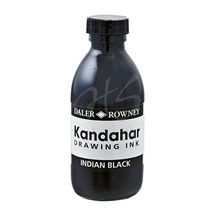 Daler Rowney Kandahar Siyah Çini Mürekkebi 175Ml