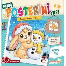 Kendi Posterini Yap Boya Kopart As Sevimli Kış - Aıaı-898239