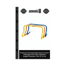 Premium Gecmeliengel Sporurunleri Tekengel Scx-1213 Zıplama Engelli Geçmeli Tek 37,5 Cm Çok Renkli