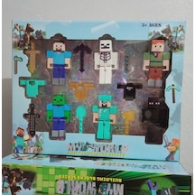 Oyuncak Minecraft Karakter Figür Seti 15 Parça Minecraft Oyuncak