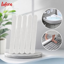 Güçlü Yapışkanlı 6'lı Kaydırmaz Bant Seti 2x38 Cm Nemli Alanlar İçin Banyo Duş Merdiven Islak Kaygan