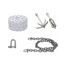 4kg Şemsiye Çapa Hazır Set