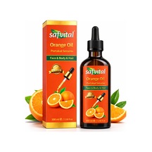 Safvital Portakal Yağı 100 Ml Cilt Saç Vücut Bakım Serumu Nemlendirici Canlandırıcı Parlaklık Etkili