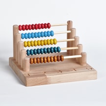 El Yapımı Ahşap Abaküs: Çocuklar İçin Zeka Geliştirici Eğitici Oy