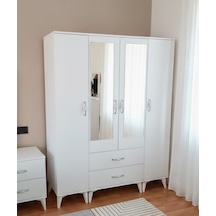 Koru 4 Kapaklı Dolap Gardırop - Byz M2