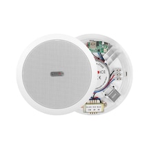 Magicvoice Tpı-351 6" 16 Cm Hat Trafolu Alçıpan/asma Tavan Tipi Hoparlör 6w Rms - Mp3 Usb Uyumlu - Beyaz