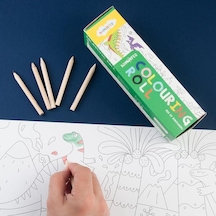 Boyama Rulosu - Dinozorlar Colouring Roll Age Of Dinosaurs Çok Renkli