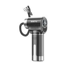 Cbtx Global Suıtu St-5518 Araba Akülü Şişme Pompa Çok Fonksiyonlu Aydınlatmalı Taşınabilir Mini Pompa