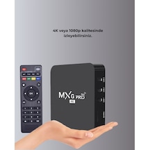 Android Tv Box 4k 2gb Ram 16gb Rom, Kablosuz Wi-fi Medya Oynatıcı