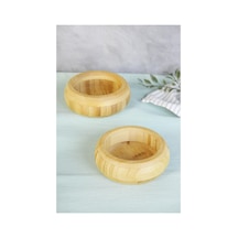 3 Adet Paçi Bambu Çerezlik 2li 700630 Çok Renkli
