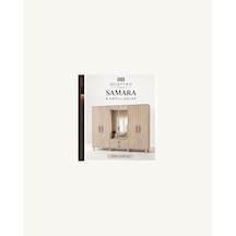 Samara 6 Kapaklı Dolap Krem