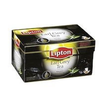 Lipton Earl Grey Demlik Çay 100 3,2g - Bergamot Aromalı Siyah Çay 8'li Avantaj Paketi Mıchu