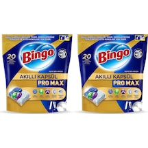 Bingo Akıllı Kapsül Pro Max Bulaşık Makinesi Tableti 2 x 20'li