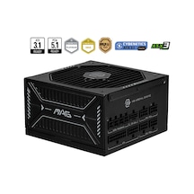 Msı Mag A1000gls Pcıe5 1000w 80+gold Full Modüler Power Supply Akak92msı0035