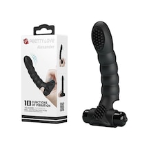 Hızlı Express Alexander 10 Hız Titreşimli Teknolojik Parmak Vibratör Klitoral Mastürbatör 13 CM