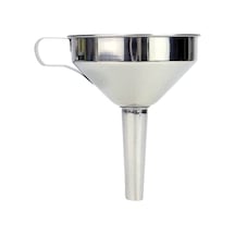 Paslanmaz Çelik Mazot Hunisi Metal Yağ Hunisi Metal Reçel Hunisi 25 Cm N11.7