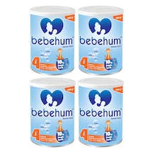 Bebehum 4 Numara Teneke Devam Sütü 12 Ay+ 400 gr x 4 Adet