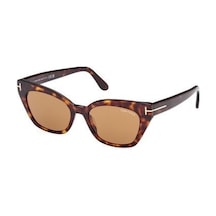 Tom Ford Ft1031/s 52e Julıette 52-18-140 Kadın Güneş Gözlüğü Kahverengi