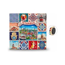 İstanbul Temalı Polyester Magnet Alk5867