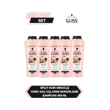 Gliss Split Hair Miracle Şampuan 5 x 400 ML