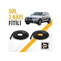 Bmw X3 F25 2010-2017 Kadifeli Sol Ön Ve Arka Kapı Fitili Bm02045