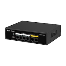 Ruıjıe Reyee Rg-es106f-p 4 Port 10/100 + 2 Port 10/100 Uplınk 54w 250 Metre Poe Metal Kasa Swıtch Bezos1