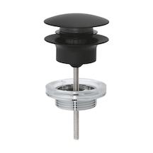 Grohe Lavabo Sifon Bas Aç Tapa Takımı Phantom Black - 29510kf0