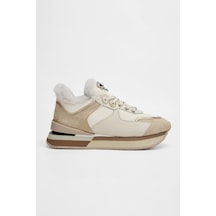 Valmenti Kadın Bej Floter Hakiki Deri Sneakers & Spor Ayakkabı 1011 6195 Bn Ayk Sk23/24 Bej