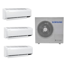 Samsung Wind Free Multi AJ100TXHJ5KH/EA 1 Dış + 3 İç Ünite (12+12+24) Btu 10kW Duvar Tipi Klima