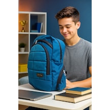 NewBag OKUL SIRT ÇANTASI-8 ROCKS MAVİ